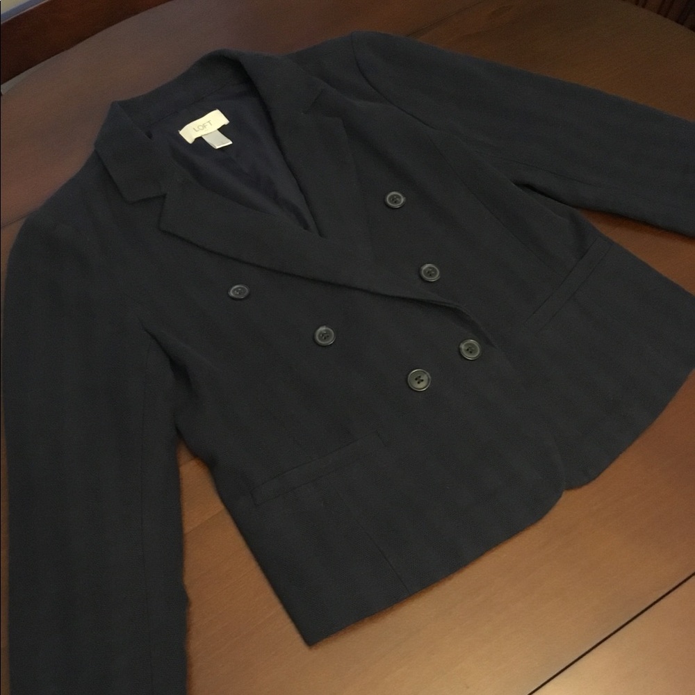 Navy blue blazer
